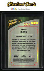 2024 Bowman #PP-15 Xavier Isaac Prospect Power-Up