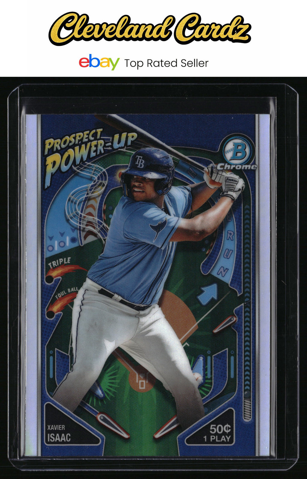 2024 Bowman #PP-15 Xavier Isaac Prospect Power-Up