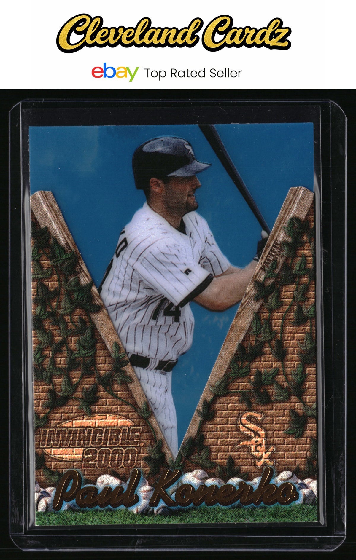 2000 Pacific Invincible #33 Paul Konerko