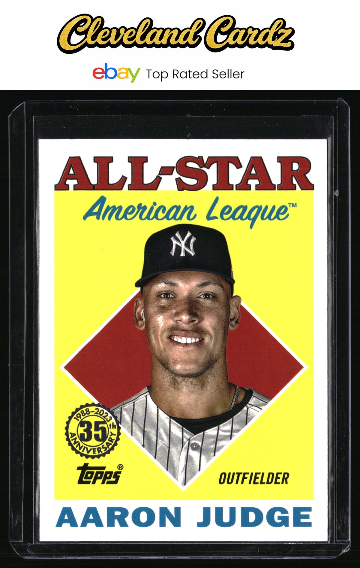 2023 Topps #88AS-29 Aaron Judge 1988 Topps Baseball 35th Anniversary All-Stars