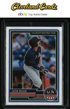 2023 Panini Stars & Stripes USA Baseball #84 Jacob Wilson