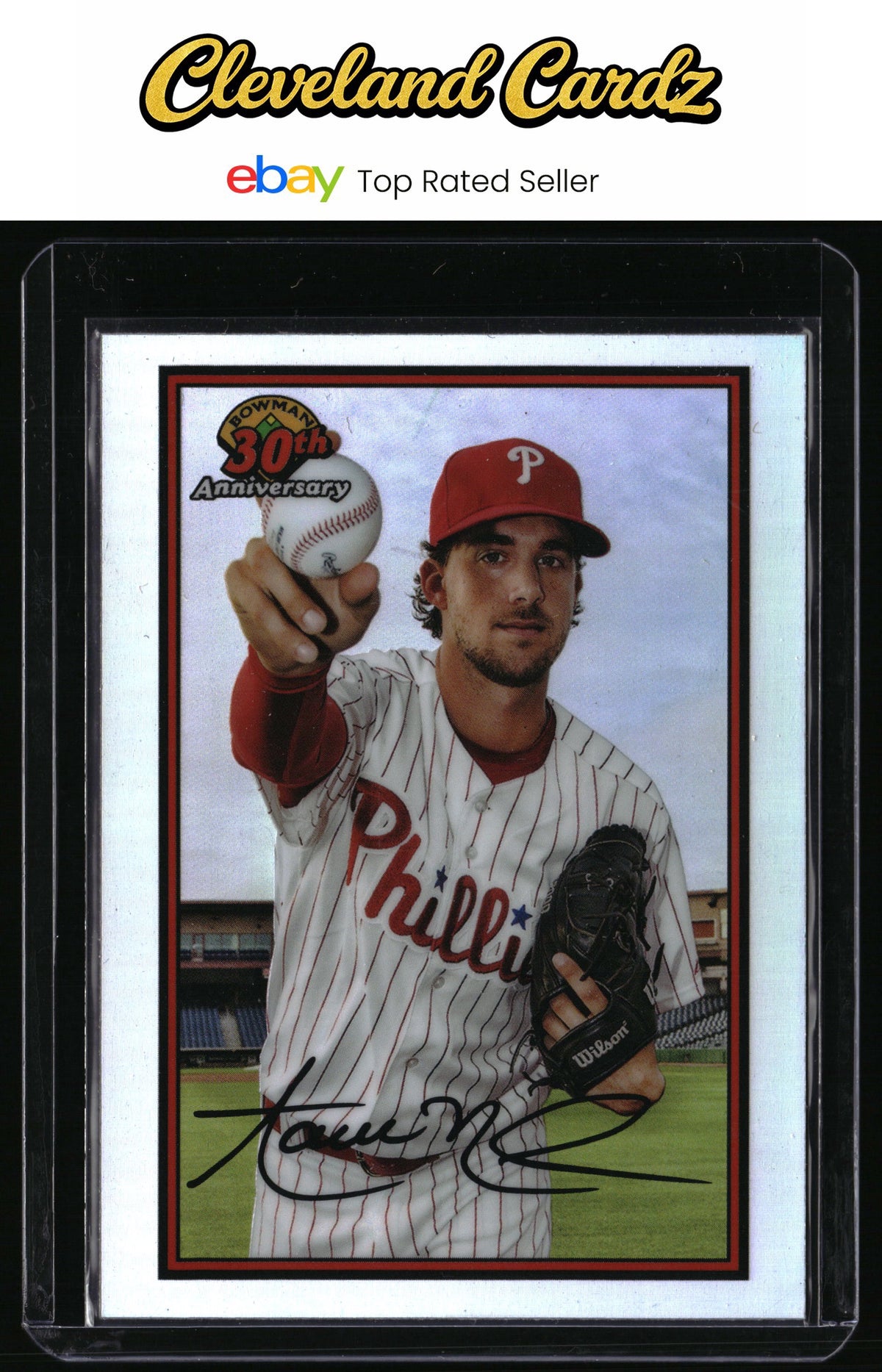 2019 Bowman #B30-AN Aaron Nola 30th Anniversary Bowman