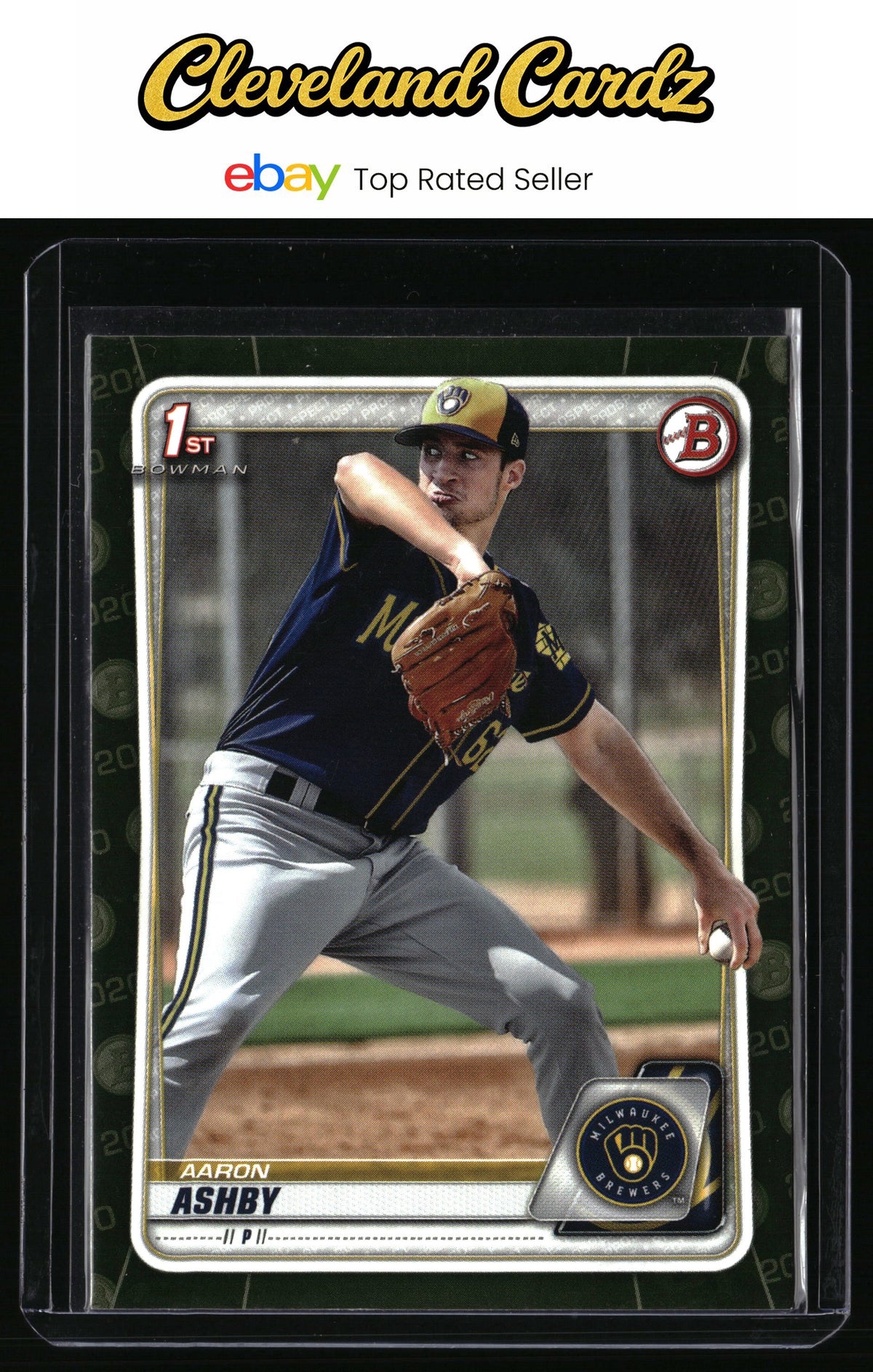 2020 Bowman #BP-57 Aaron Ashby Prospects Camo