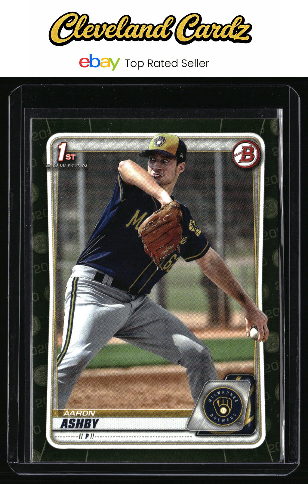 2020 Bowman #BP-57 Aaron Ashby Prospects Camo