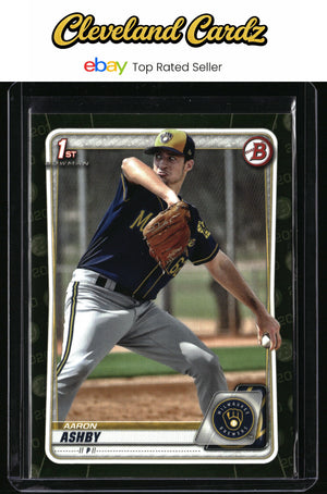 2020 Bowman #BP-57 Aaron Ashby Prospects Camo