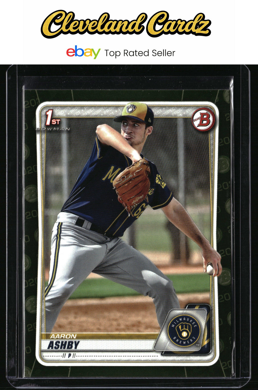 2020 Bowman #BP-57 Aaron Ashby Prospects Camo