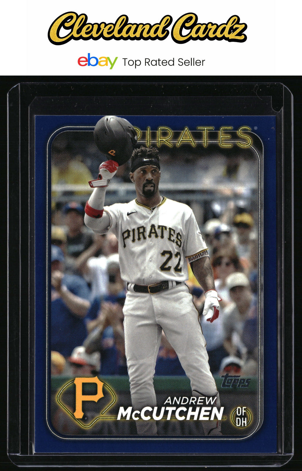 2024 Topps #566 Andrew McCutchen Royal Blue