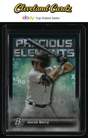 2023 Bowman Platinum #PE-30 Jacob Berry Precious Elements