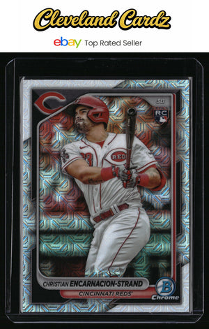 2024 Bowman #79 Christian Encarnacion-Strand Chrome Mojo Refractors