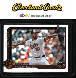 2025 Topps Baltimore Orioles #BAL-14 Grayson Rodriguez