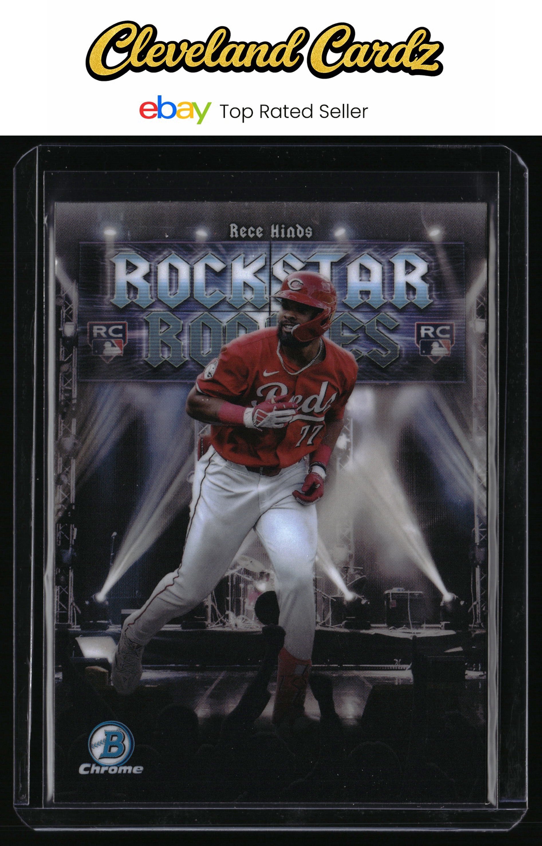 2025 Bowman #RR-8 Rece Hinds Rockstar Rookies