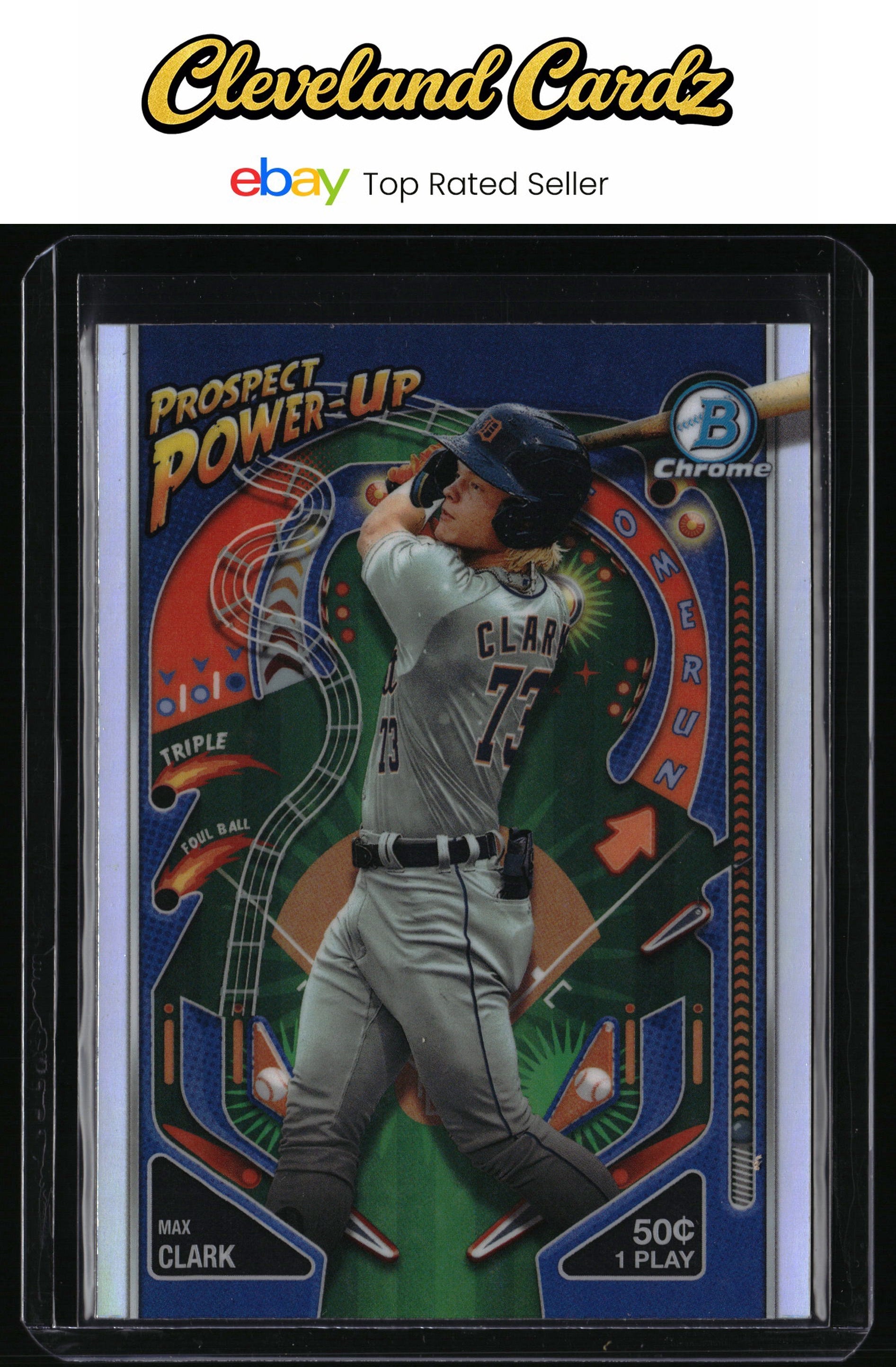 2024 Bowman #PP-12 Max Clark Prospect Power-Up