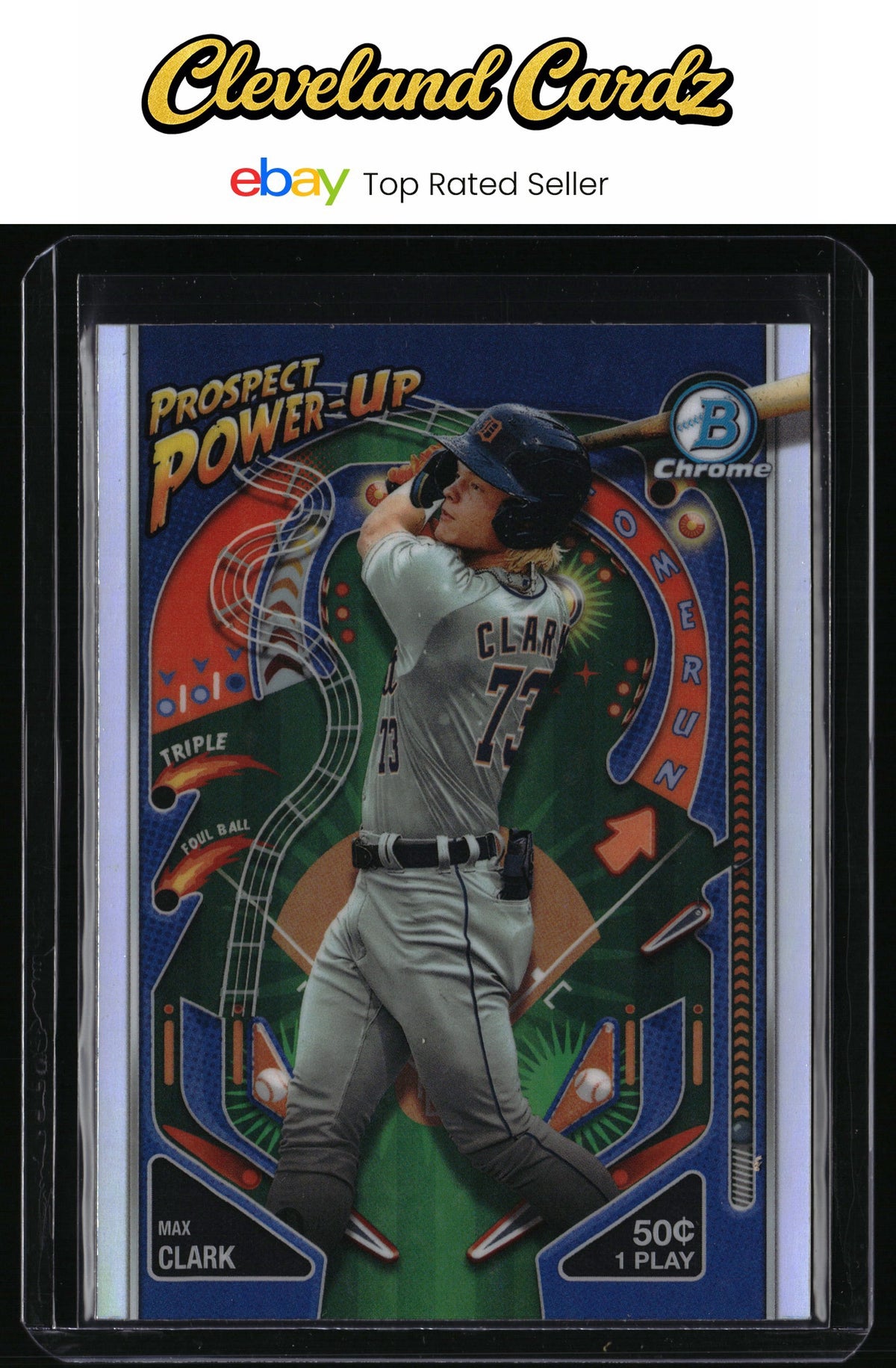 2024 Bowman #PP-12 Max Clark Prospect Power-Up