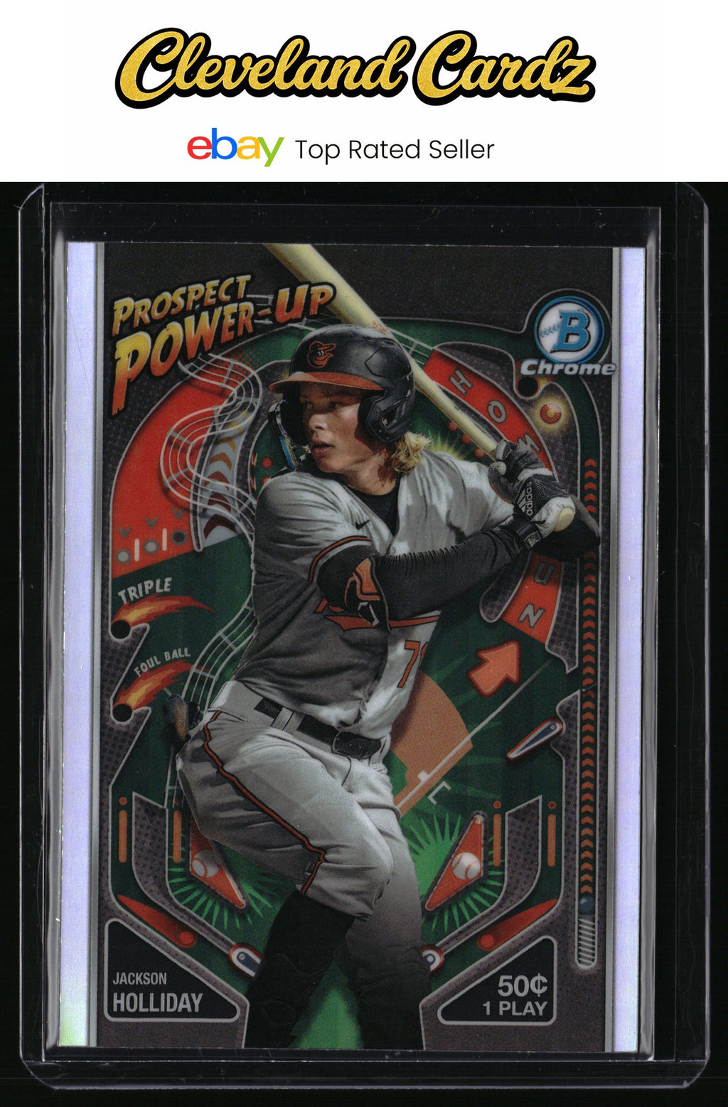 2024 Bowman #PP-5 Jackson Holliday Prospect Power-Up