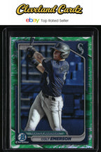 2024 Bowman #BCP-10 Colt Emerson Chrome Prospects Lunar Glow Refractors