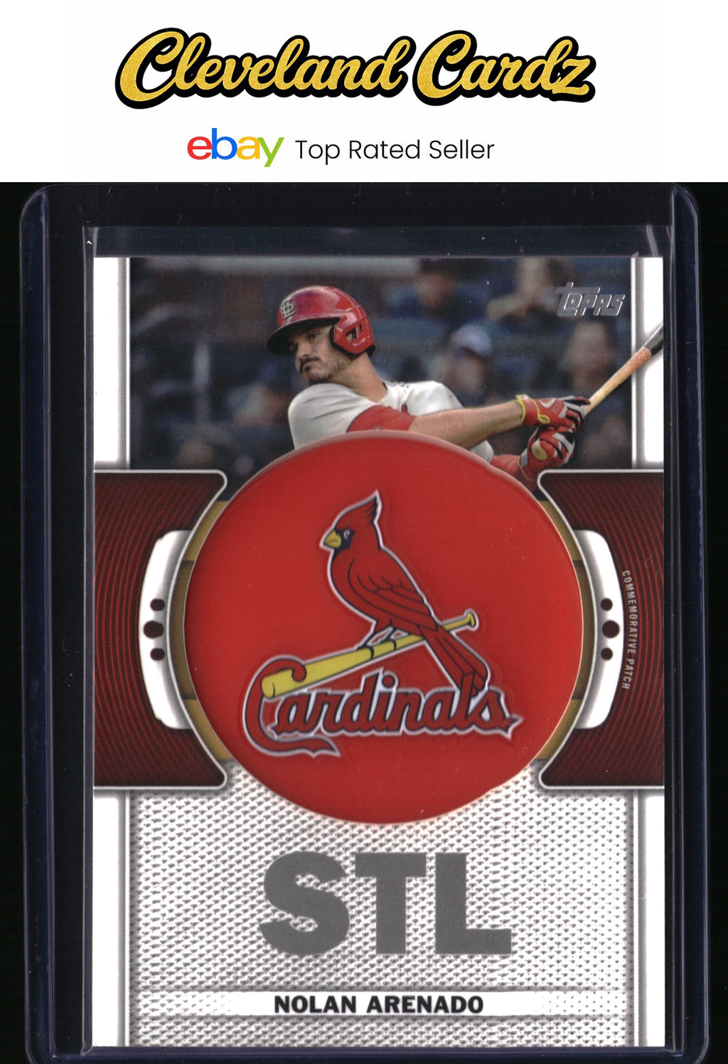 2023 Topps #TLP-NA Nolan Arenado Commemorative Team Logo Patches