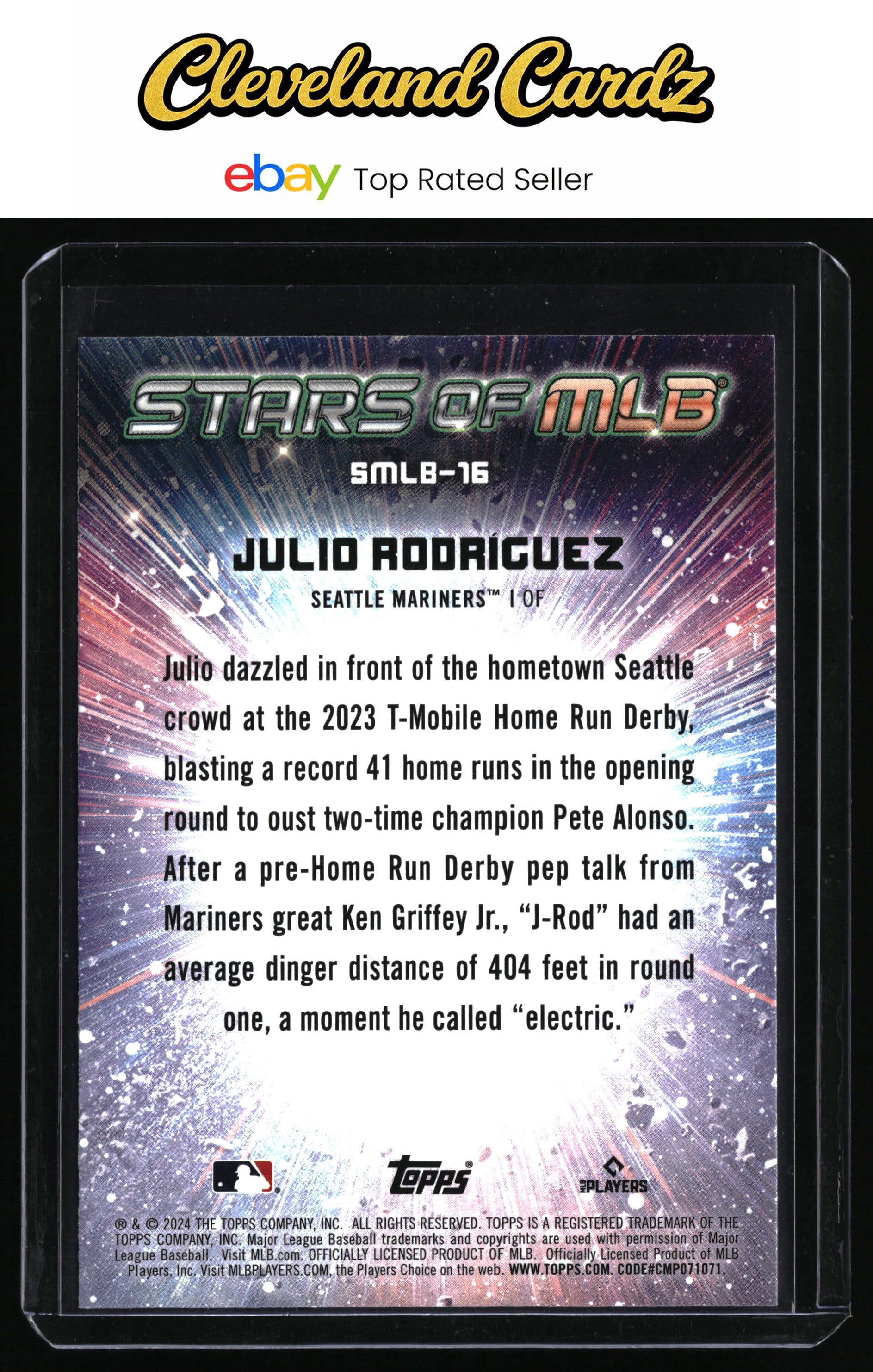 2024 Topps #SMLB-16 Julio Rodríguez Stars of MLB