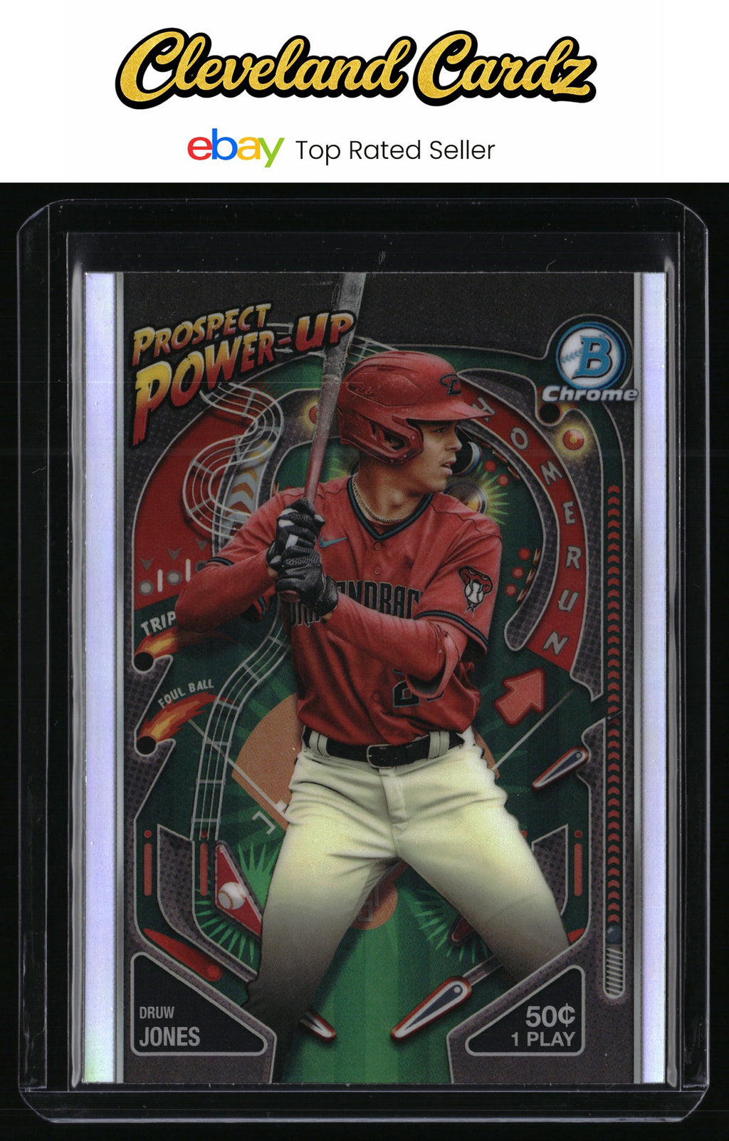 2024 Bowman #PP-4 Druw Jones Prospect Power-Up