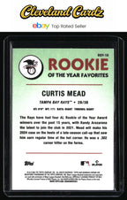 2024 Bowman #ROY-10 Curtis Mead Rookie of the Year Favorites