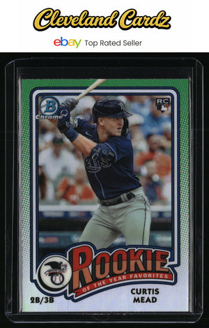 2024 Bowman #ROY-10 Curtis Mead Rookie of the Year Favorites