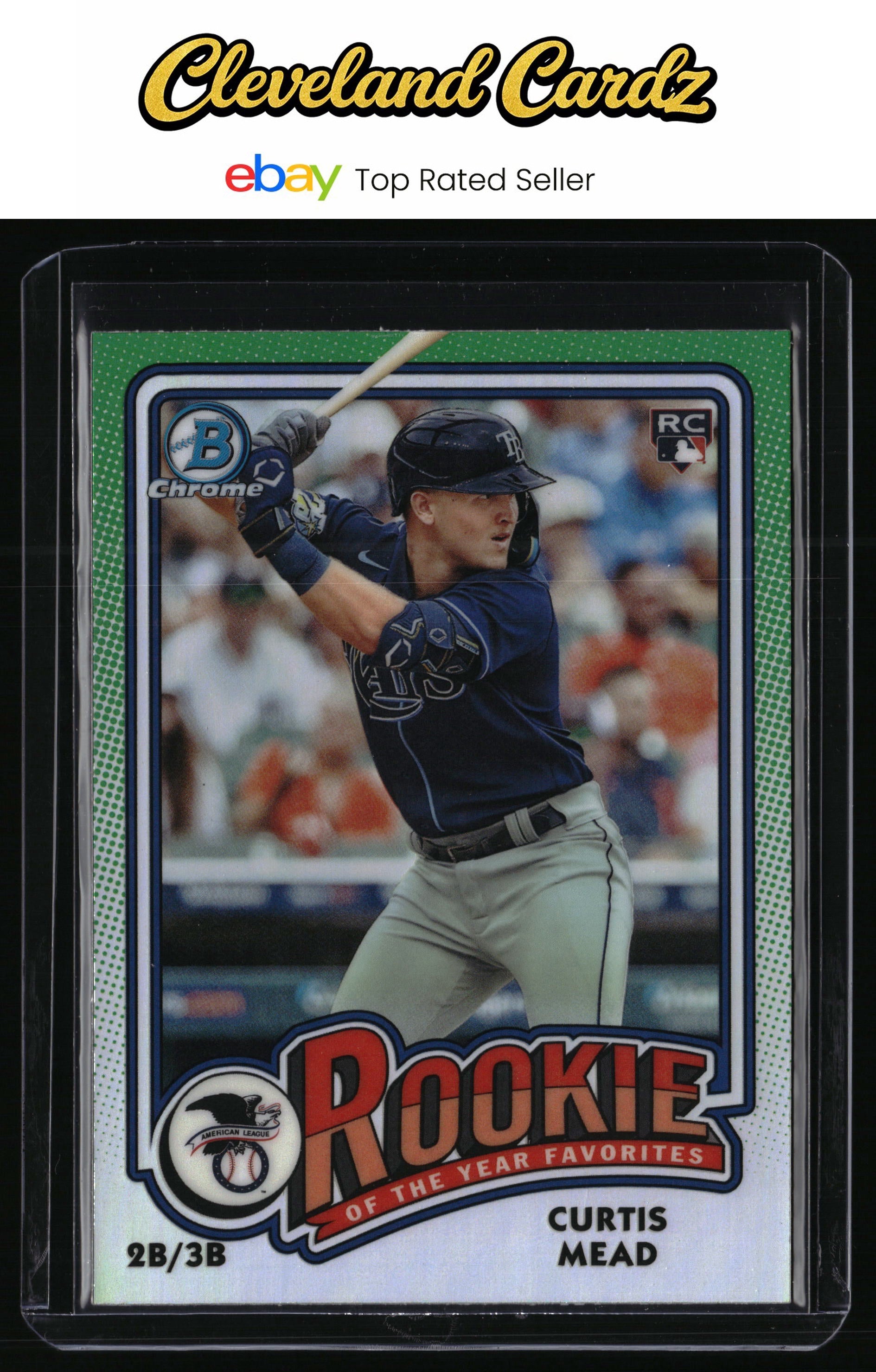 2024 Bowman #ROY-10 Curtis Mead Rookie of the Year Favorites