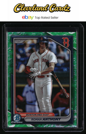 2024 Bowman #BCP-22 Roman Anthony Chrome Prospects Lunar Glow Refractors