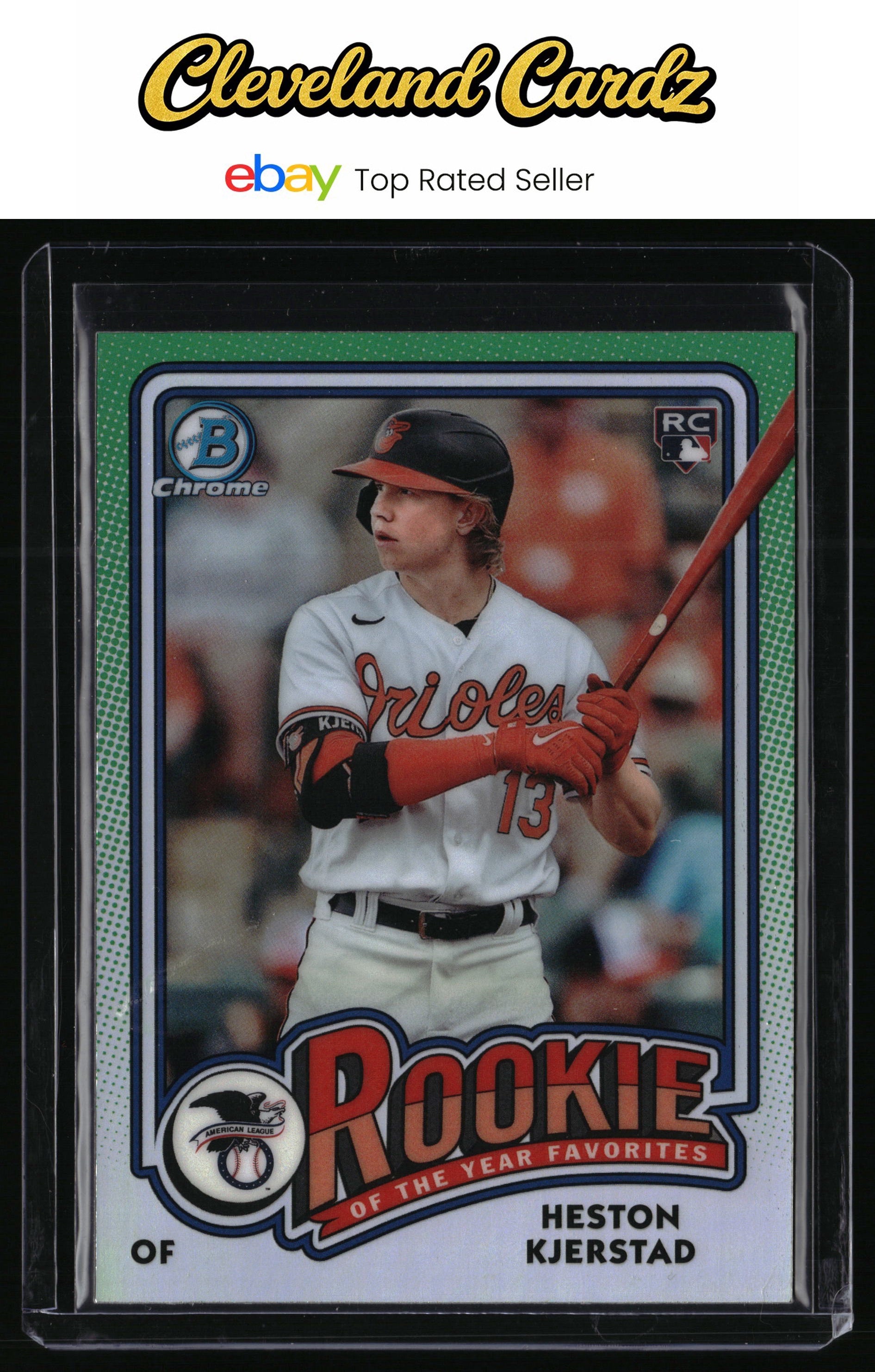2024 Bowman #ROY-14 Heston Kjerstad Rookie of the Year Favorites