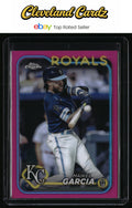 2024 Topps Chrome #246 Maikel Garcia Pink Refractors