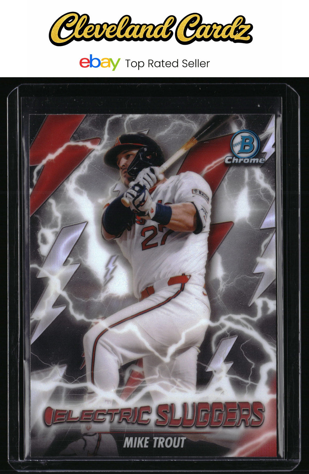2026 Bowman #ES-25 Mike Trout Electric Sluggers
