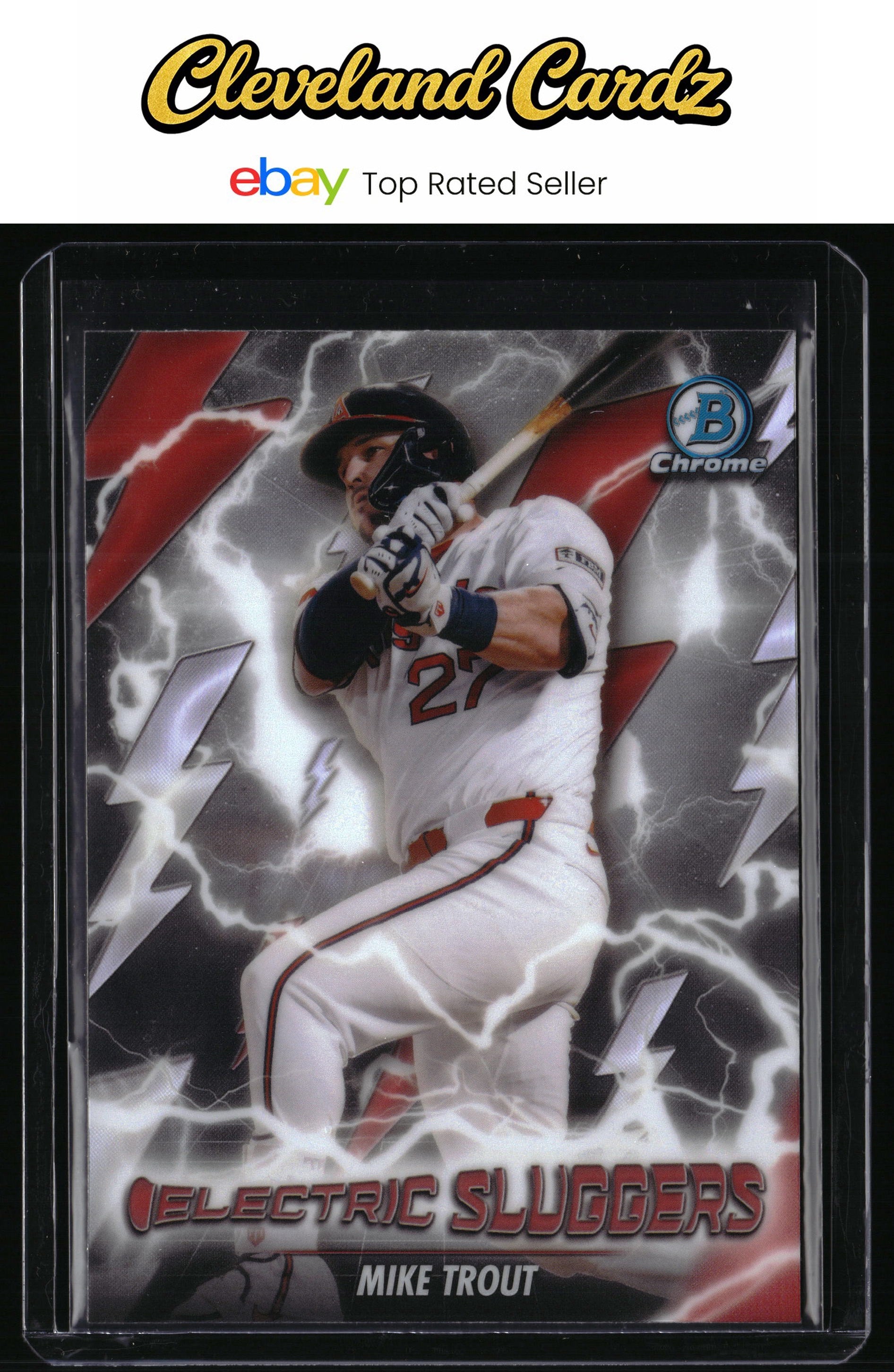 2026 Bowman #ES-25 Mike Trout Electric Sluggers