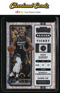 2022-23 Panini Contenders #1 Rudy Gobert Season Ticket Premium Edition