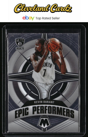 2021-22 Panini Mosaic #9 Kevin Durant Epic Performers