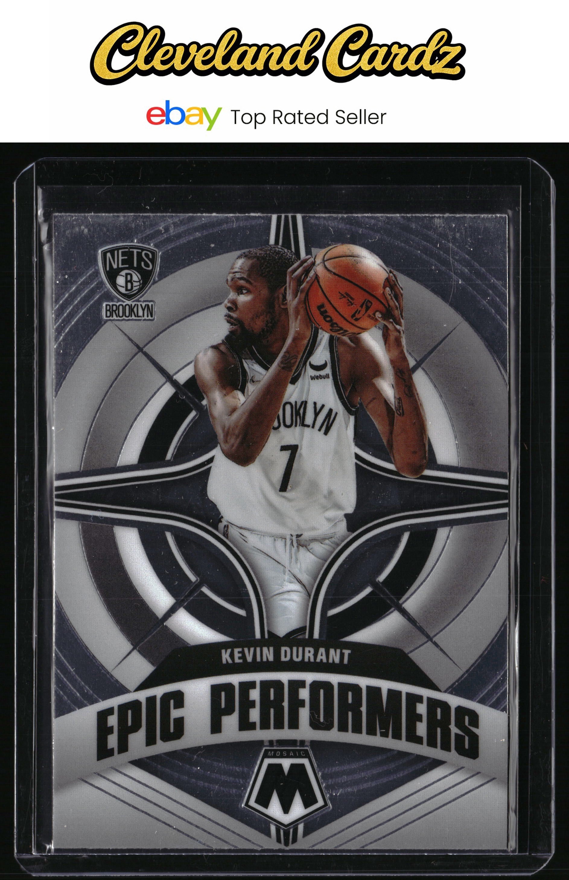 2021-22 Panini Mosaic #9 Kevin Durant Epic Performers