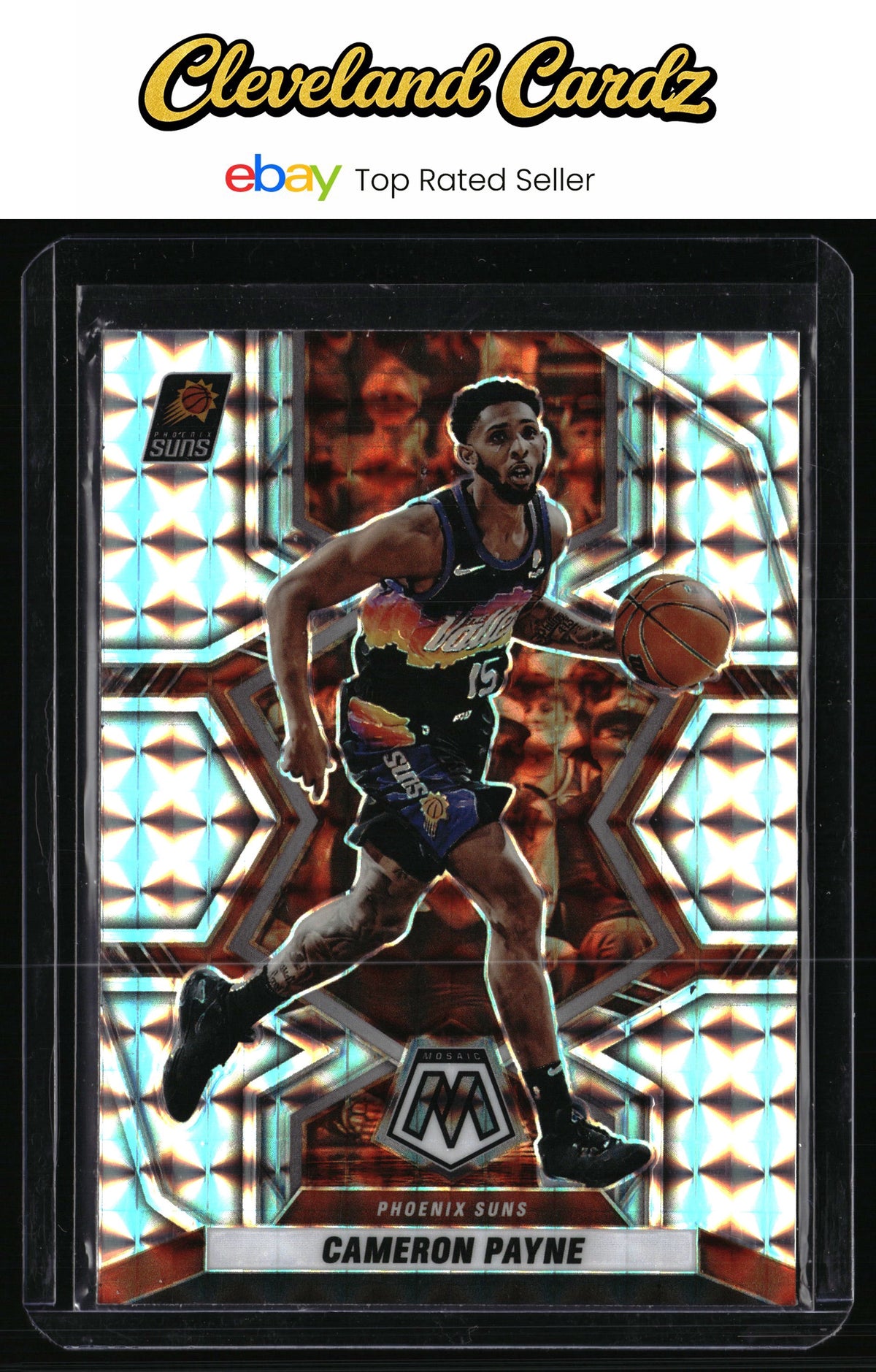 2021-22 Panini Mosaic #37 Cameron Payne Mosaic