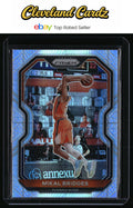 2020-21 Panini Prizm #204 Mikal Bridges Hyper Prizms
