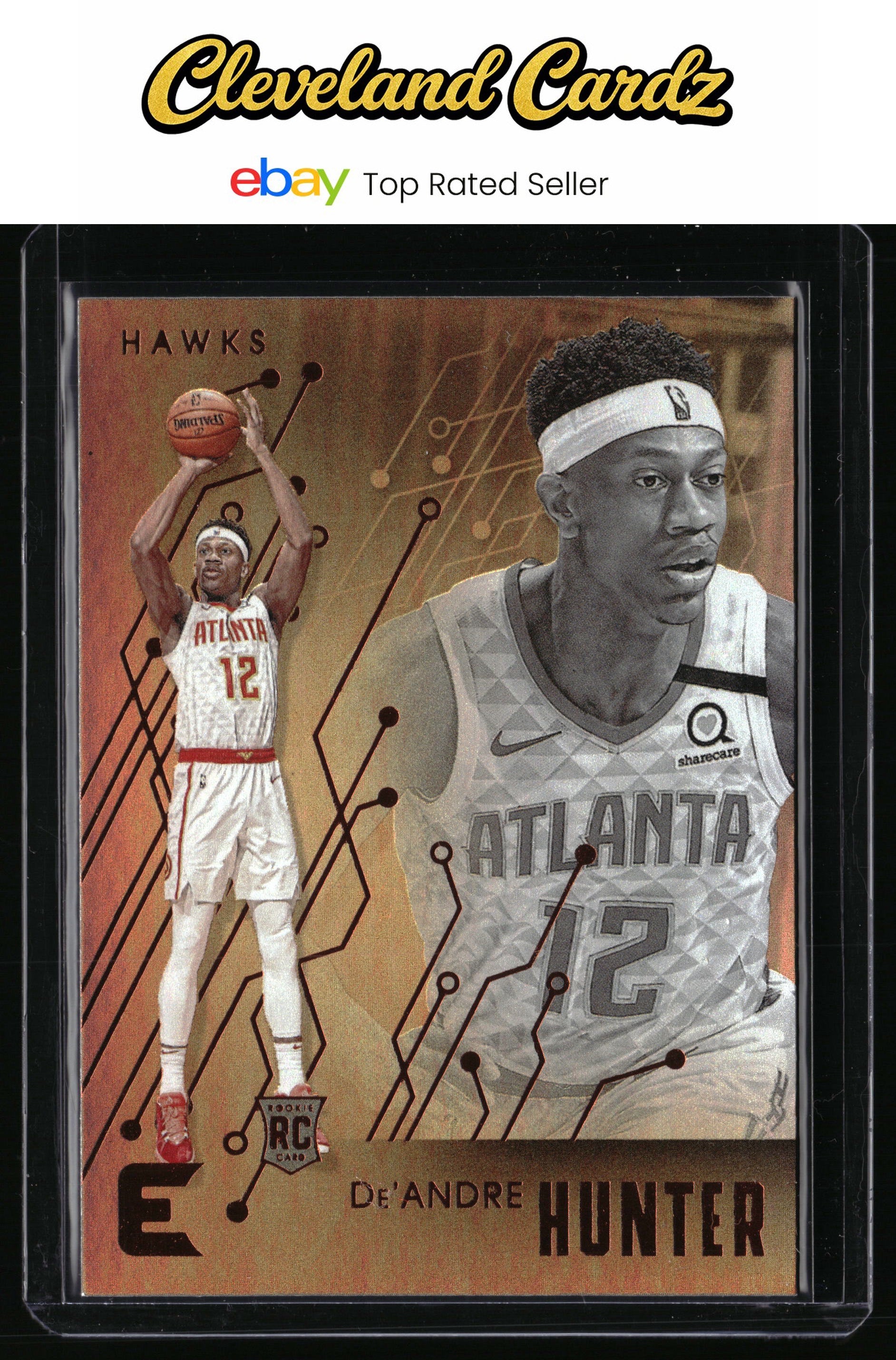 2019-20 Panini Chronicles #217 De'Andre Hunter Bronze