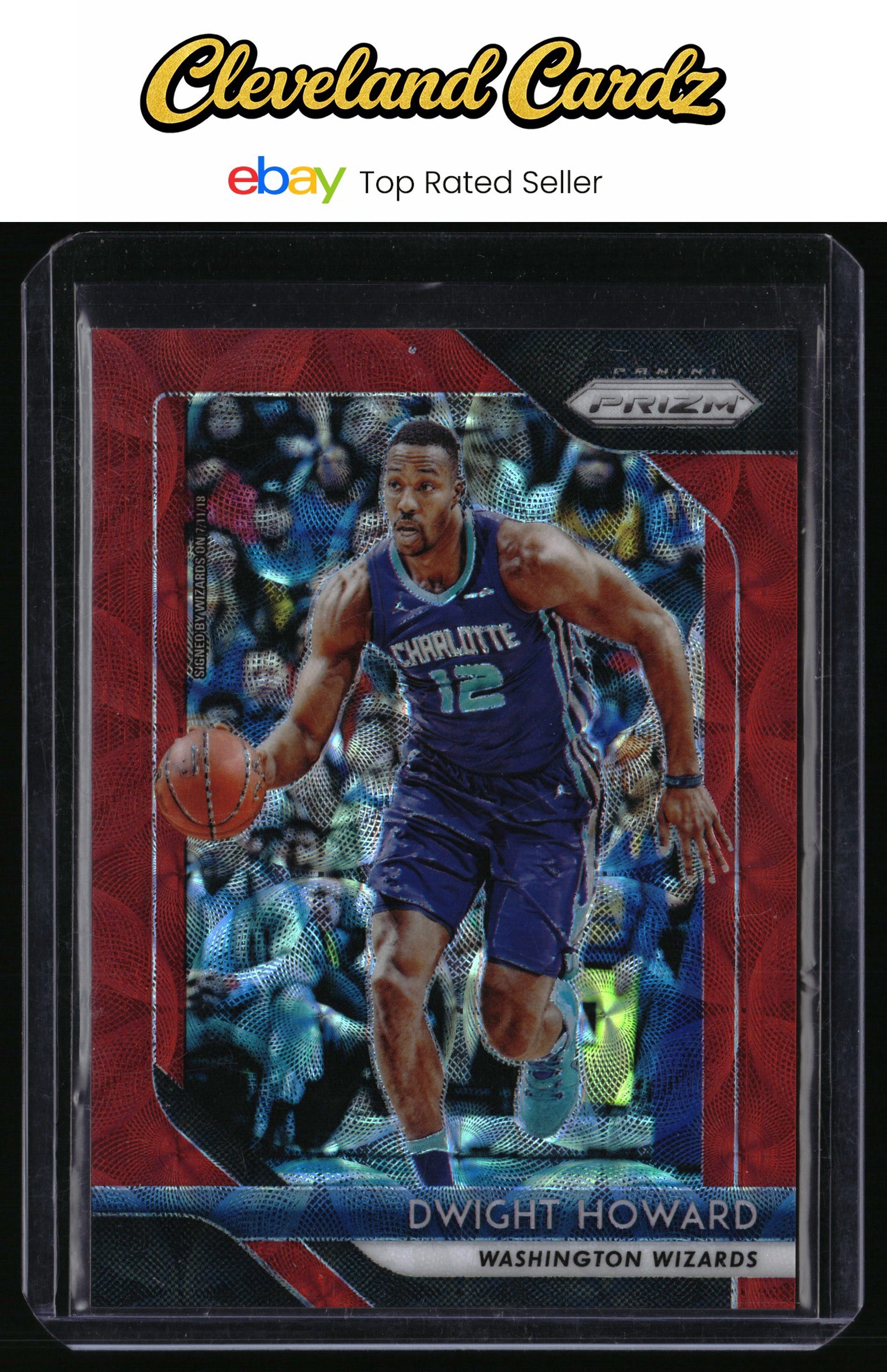 2018-19 Panini Prizm #293 Dwight Howard Prizms Choice Red #/88