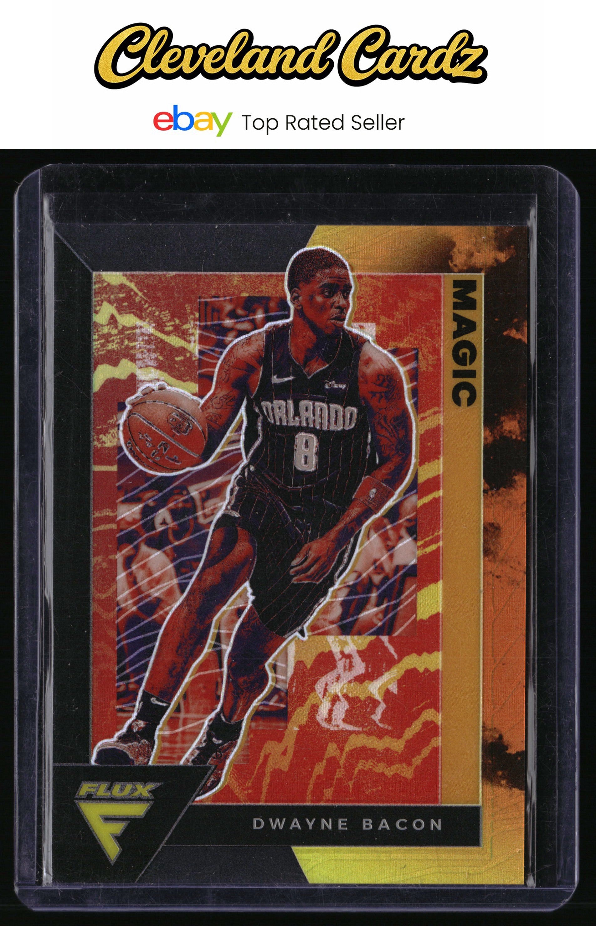 2020-21 Panini Flux #130 Dwayne Bacon Solar Eclipse #/49