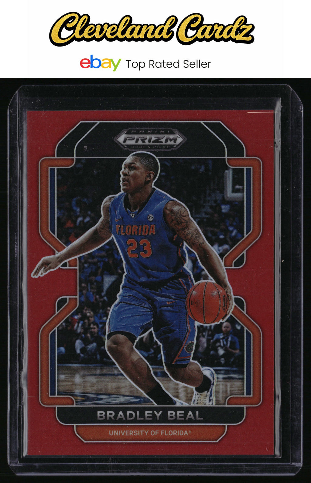 2022 Panini Prizm Draft Picks #5 Bradley Beal Red #/299
