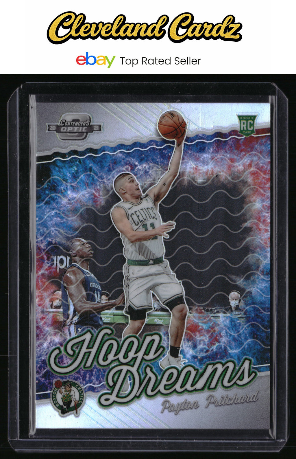 2020-21 Panini Contenders Optic #14 Payton Pritchard Hoop Dreams