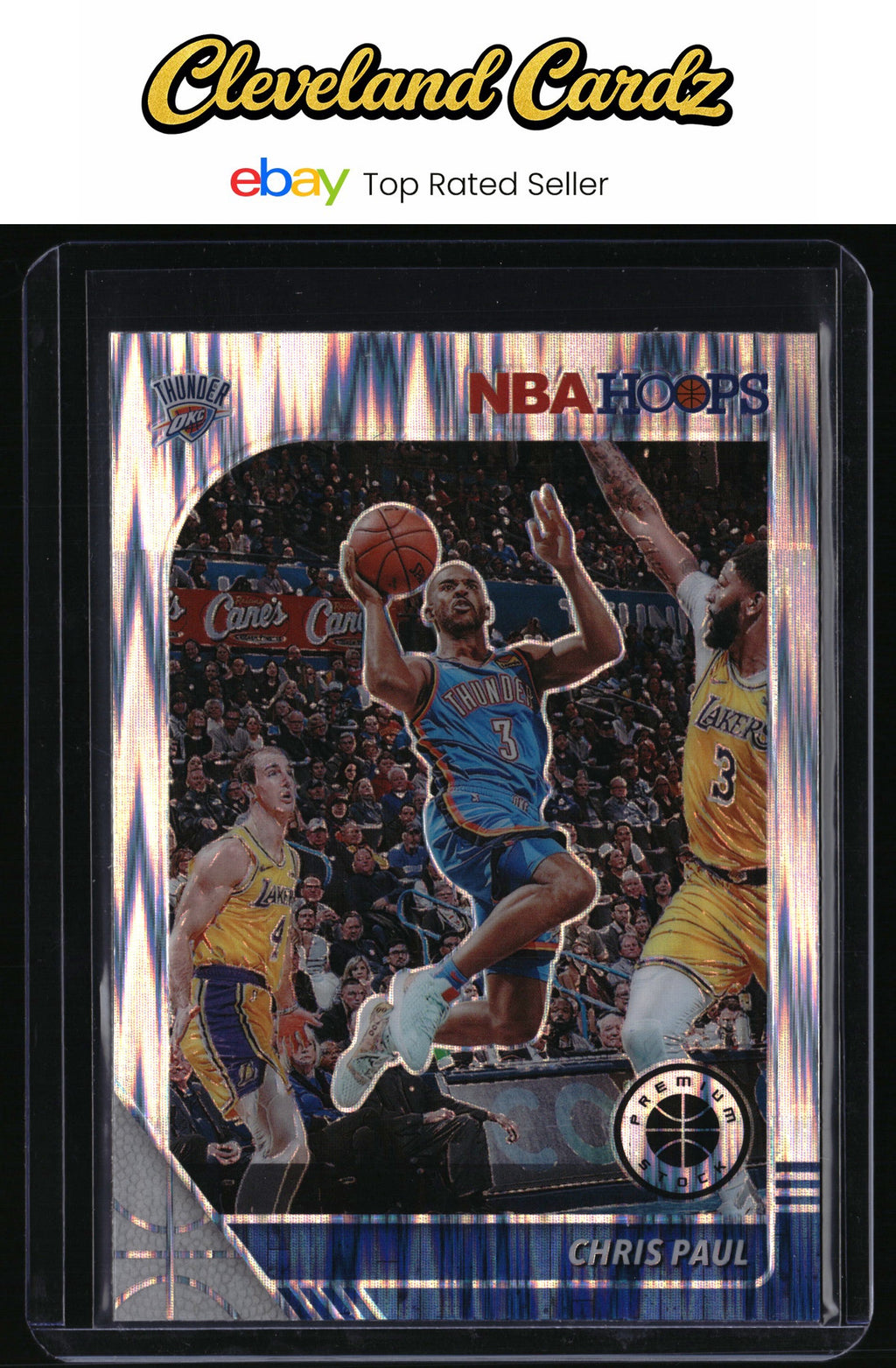 2019-20 Hoops Premium Stock #67 Chris Paul Prizms Flash