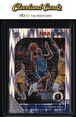 2019-20 Hoops Premium Stock #67 Chris Paul Prizms Flash