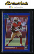 2021 Donruss Optic #224 Trey Sermon Blue #/179
