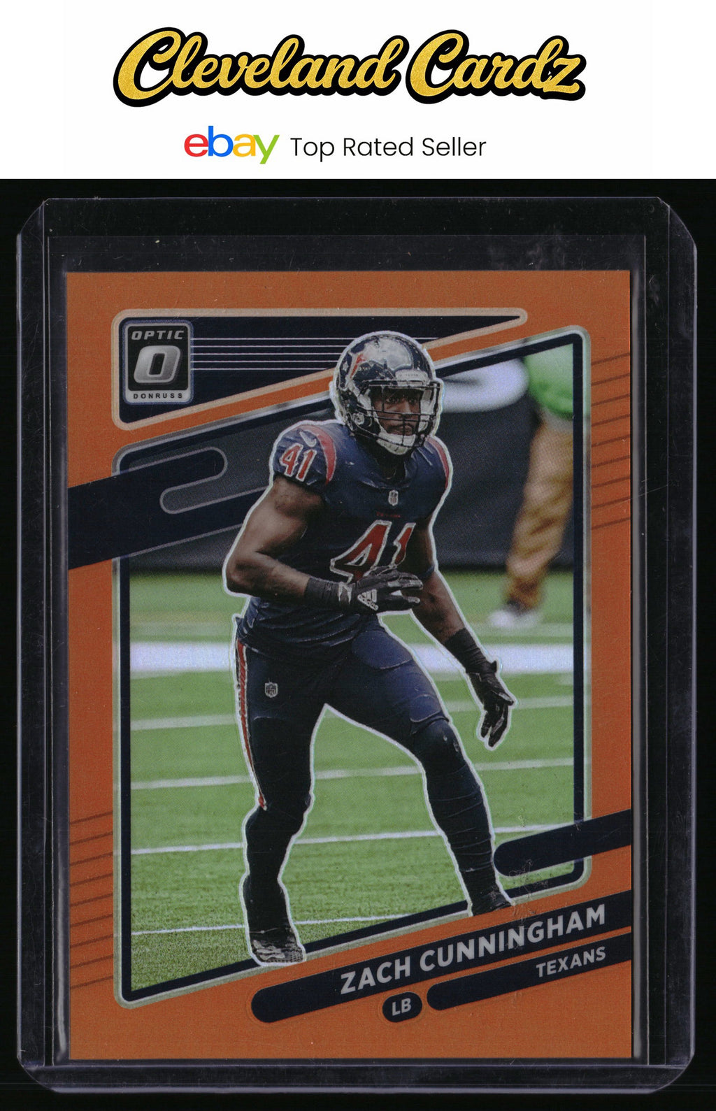 2021 Donruss Optic #105 Zach Cunningham Orange #/199