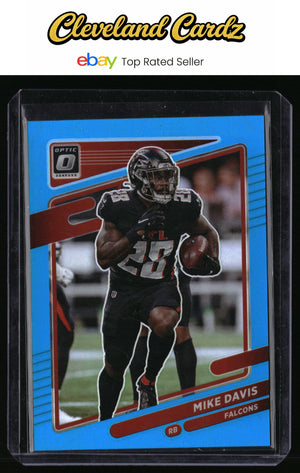 2021 Donruss Optic #154 Mike Davis Aqua #/299