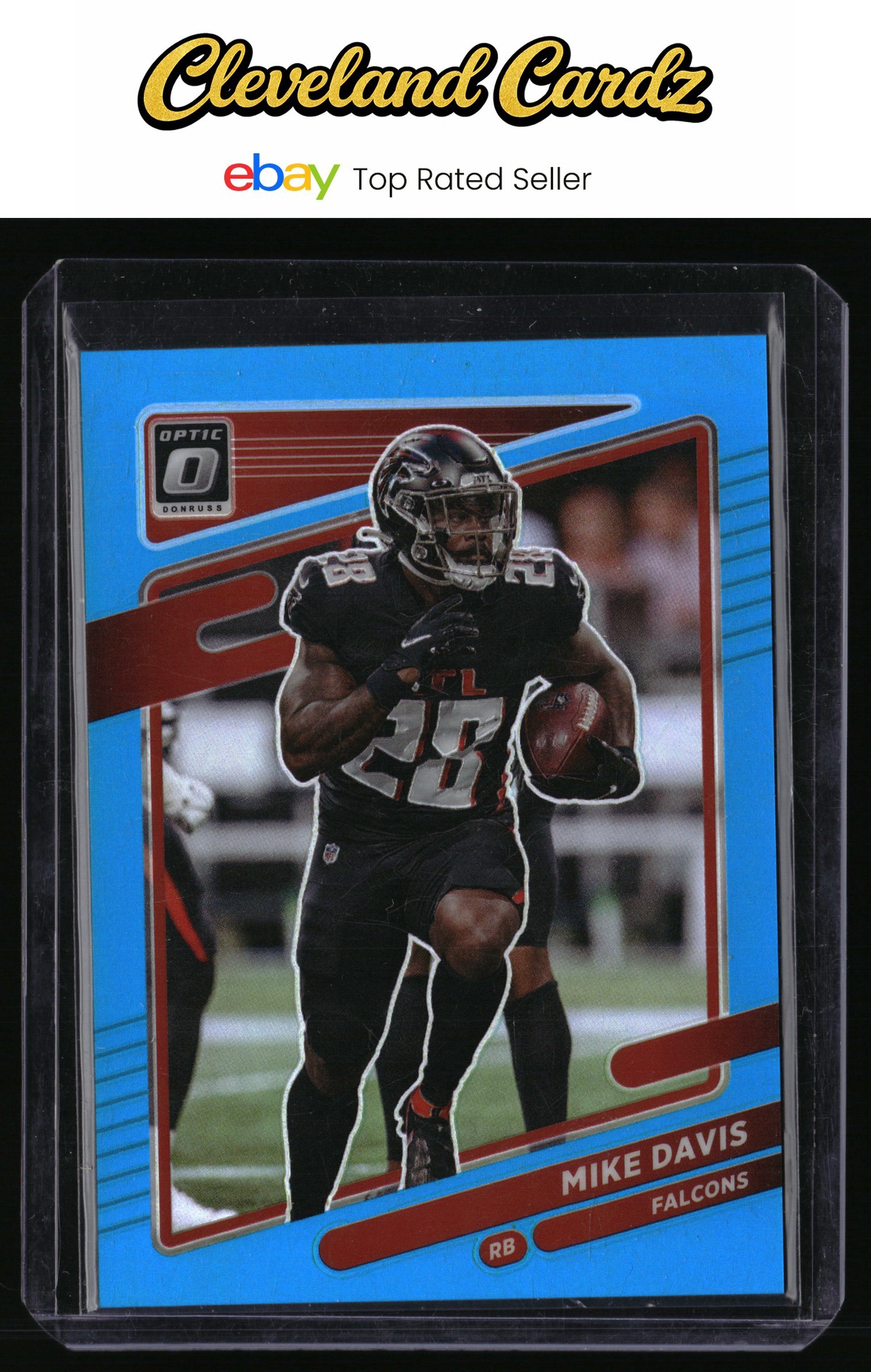 2021 Donruss Optic #154 Mike Davis Aqua #/299