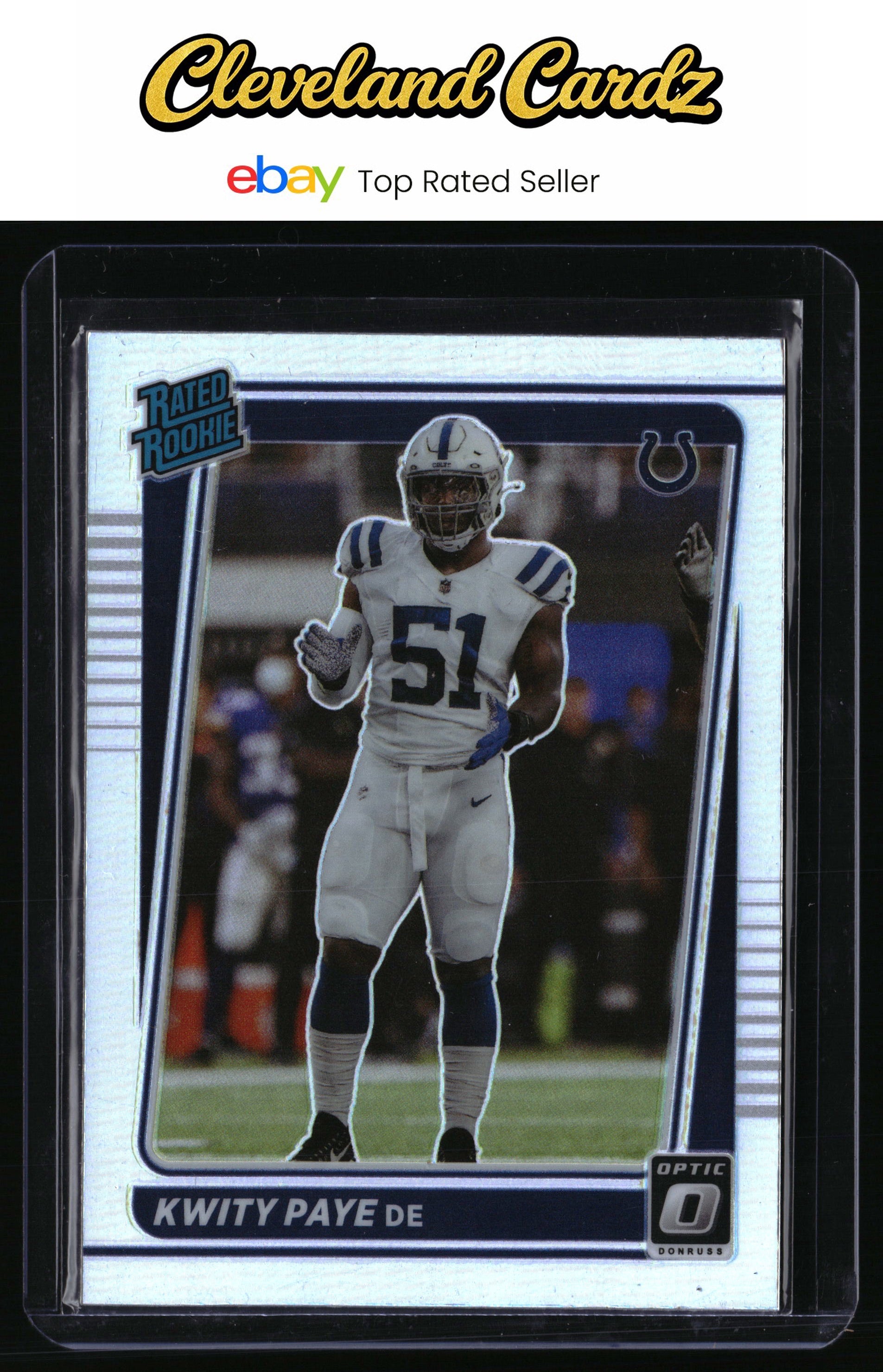 2021 Donruss Optic #248 Kwity Paye Holo