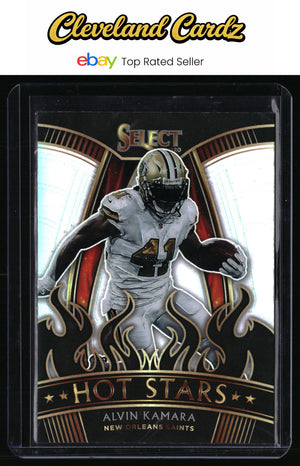 2020 Panini Select #HS15 Alvin Kamara Hot Stars Prizm