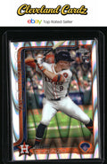 2025 Topps Chrome #294 Zach Dezenzo RayWave Refractors