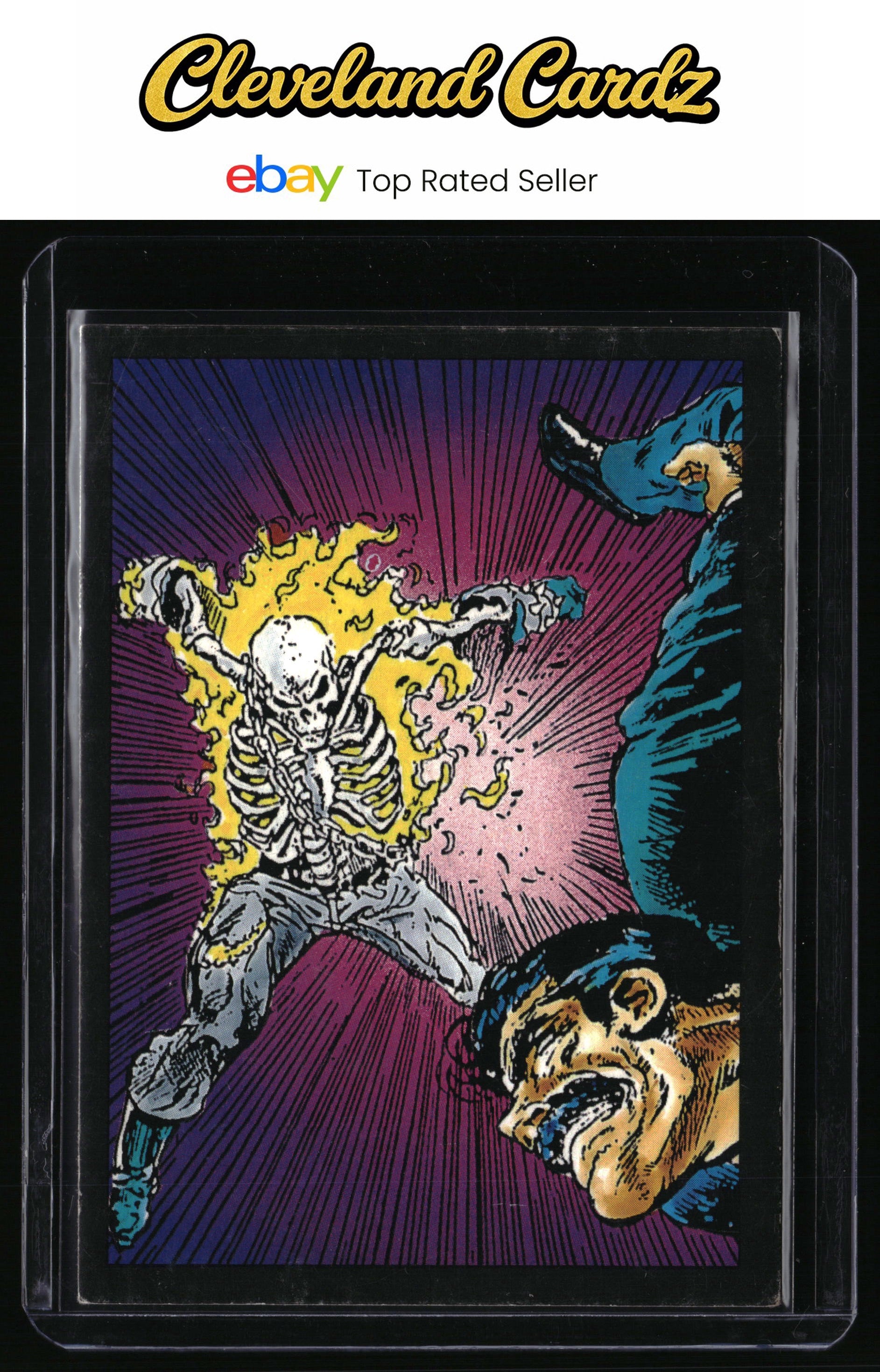 1992 Comic Images Ghost Rider II #27 Bare Bones